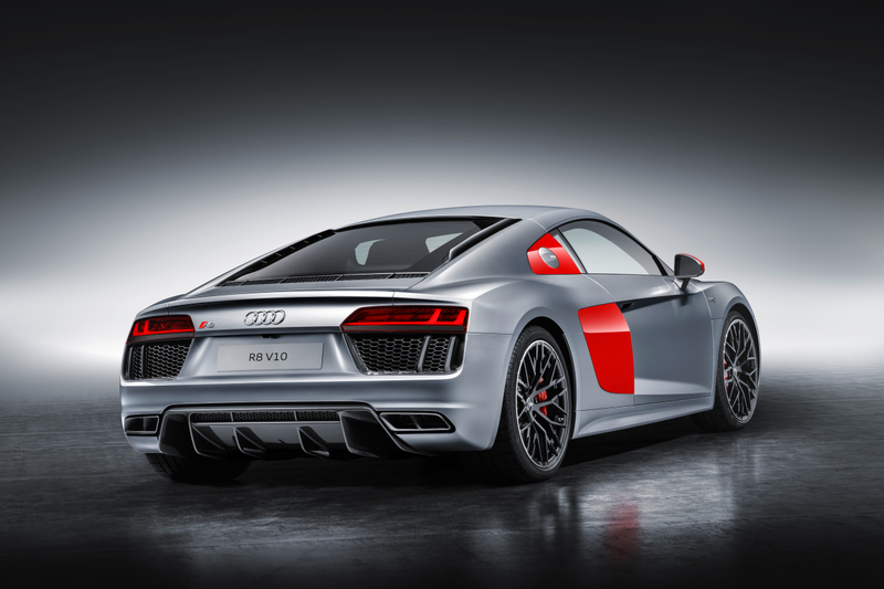 Illustration for article titled The Audi Sport Edition R8 Is The Ultimate Fan-Mobile For Dieselgate's Innocent Victims